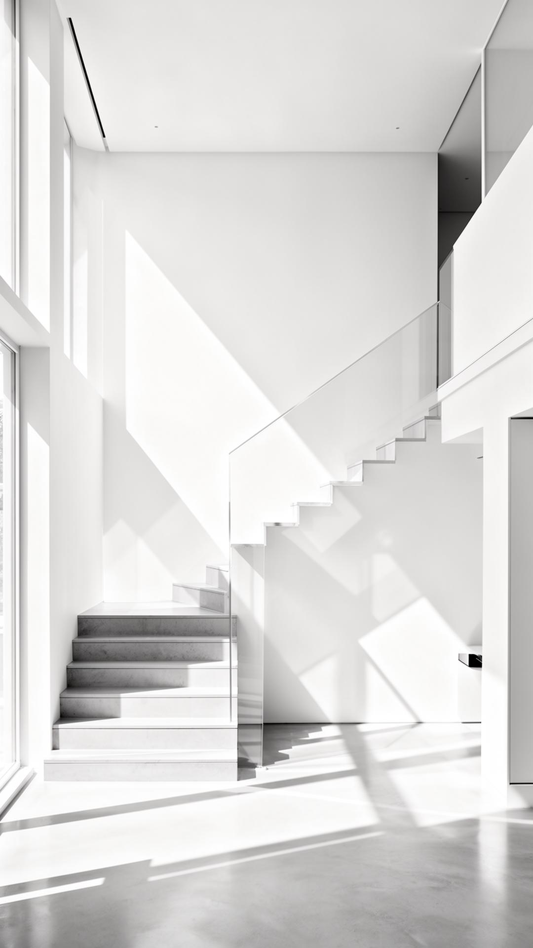Intérieur lumineux minimaliste